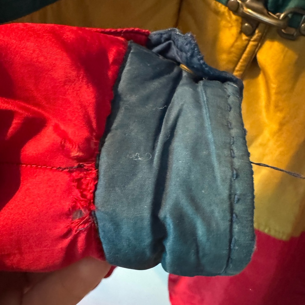 Unique Multicolor Silk Jacket - Picture 4 of 8